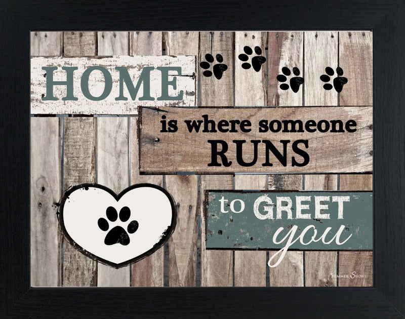 Home is where someone runs to Greet You SS9822