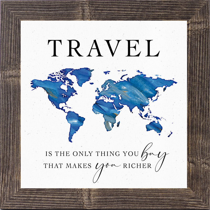 Travel Quotes With World Map