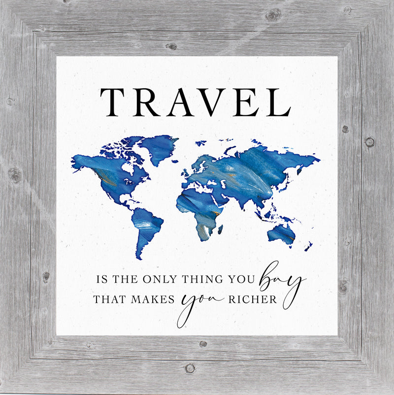 Travel Quotes With World Map