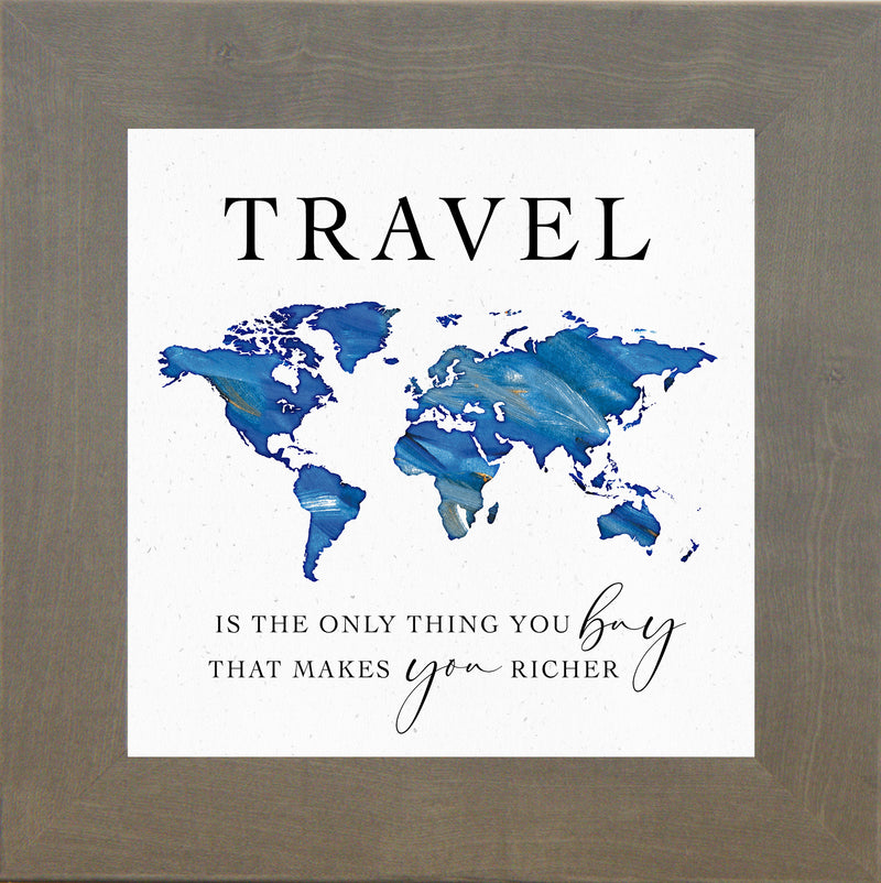 Travel Quotes With World Map