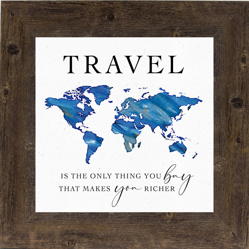 Travel Quotes With World Map