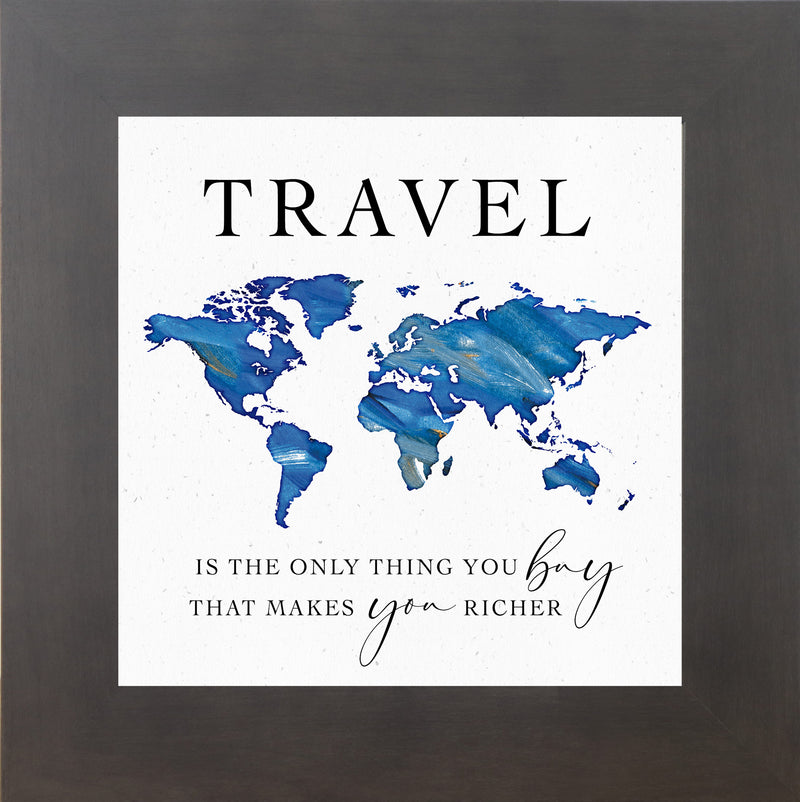 Travel Quotes With World Map