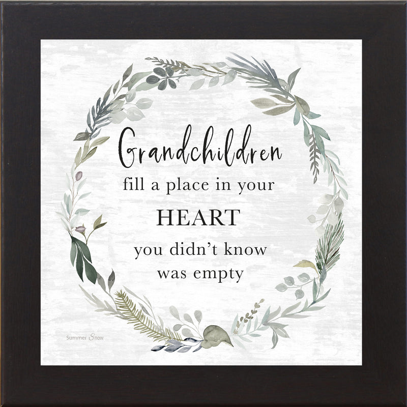 Grandchildren Fill a Place in Your Heart by Summer Snow SS936