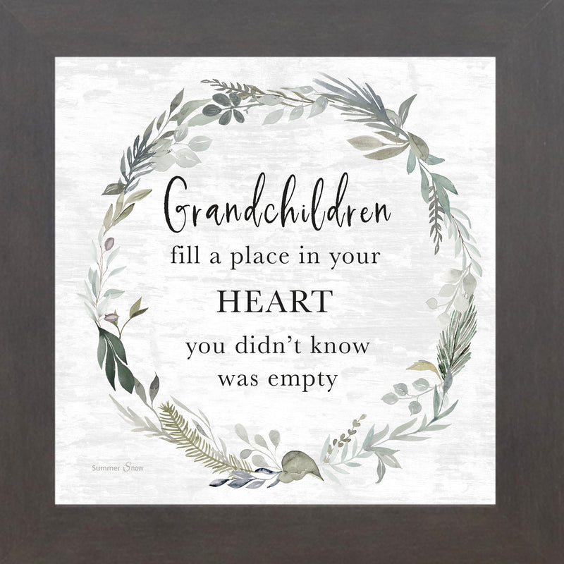 Grandchildren Fill a Place in Your Heart by Summer Snow SS936