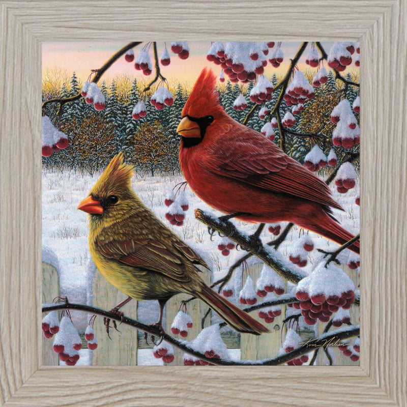 Winter Cardinals by Kim Norlien KN31