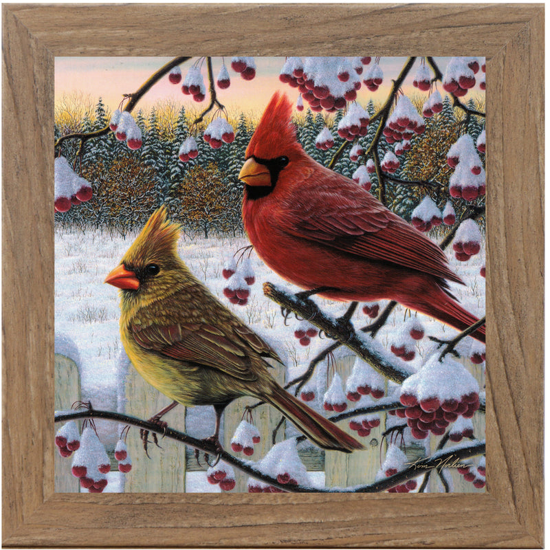 Winter Cardinals by Kim Norlien KN31