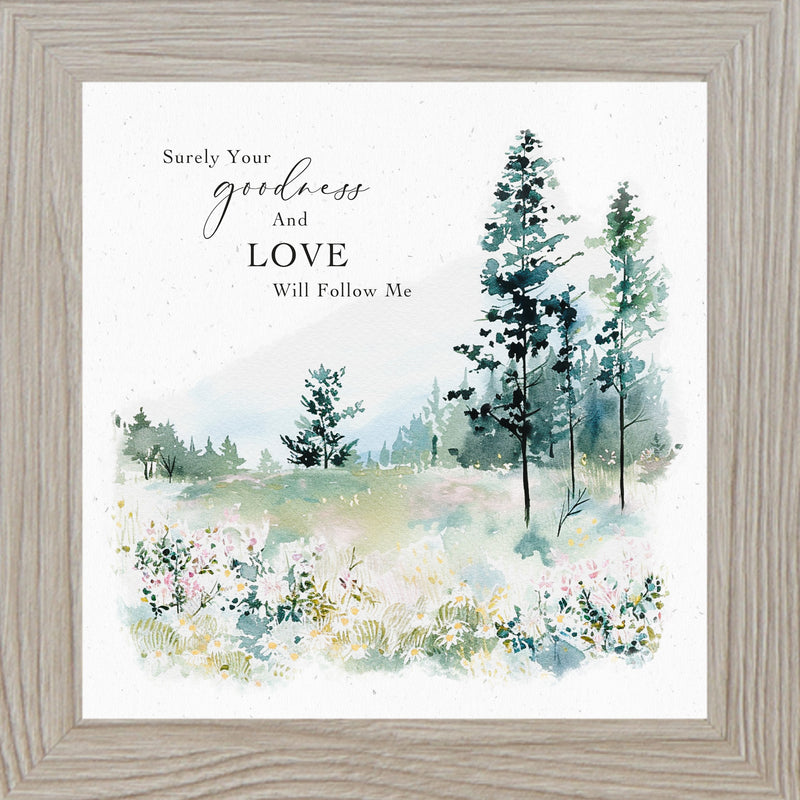 Surely Your Goodness and Love Will Follow Me by Summer Snow NS11