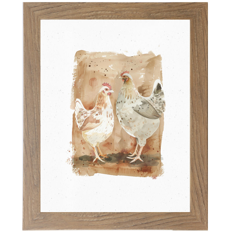 Farmhouse Hens by Summer Snow NS308