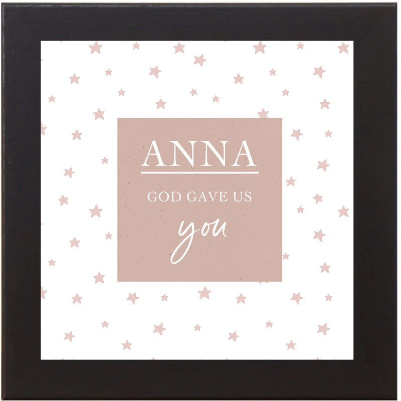 Personalized God Gave Us You pink by Summer Snow PER183