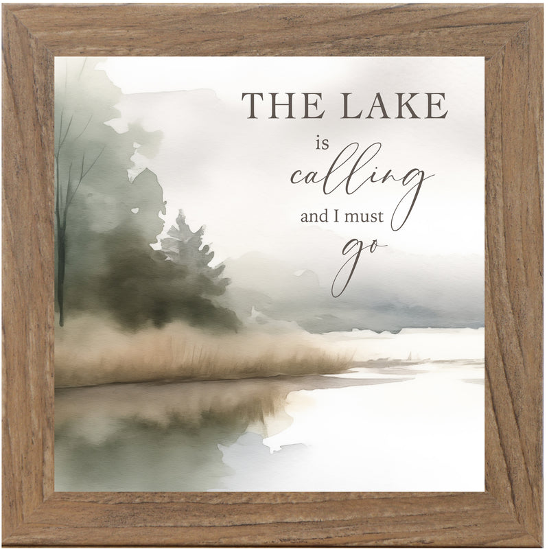 The Lake is Calling and I Must Go by Summer Snow SN130