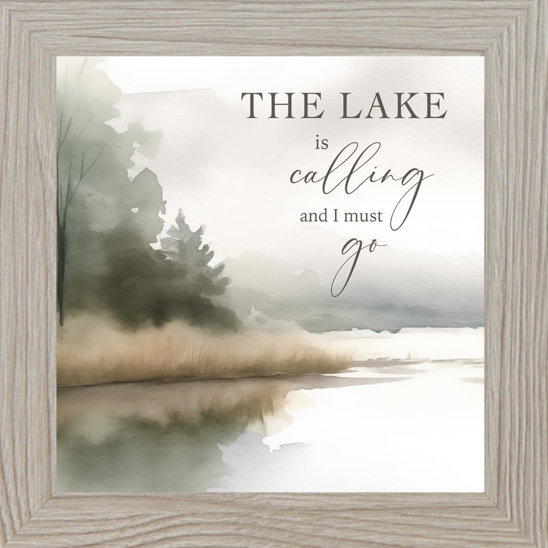 The Lake is Calling and I Must Go by Summer Snow SN130