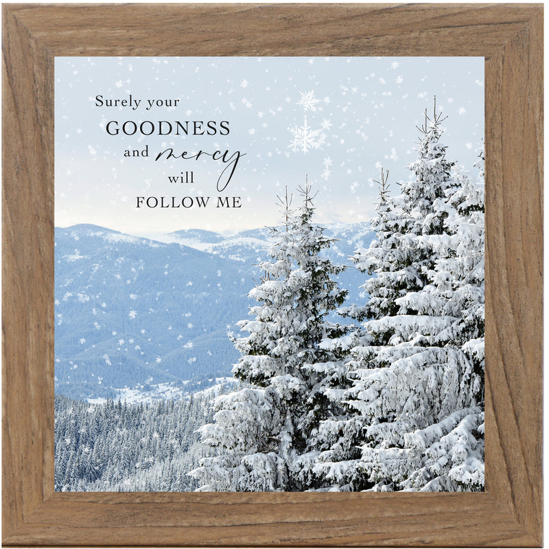 Surely Your Goodness and Mercy Will Follow Me by Summer Snow SN150