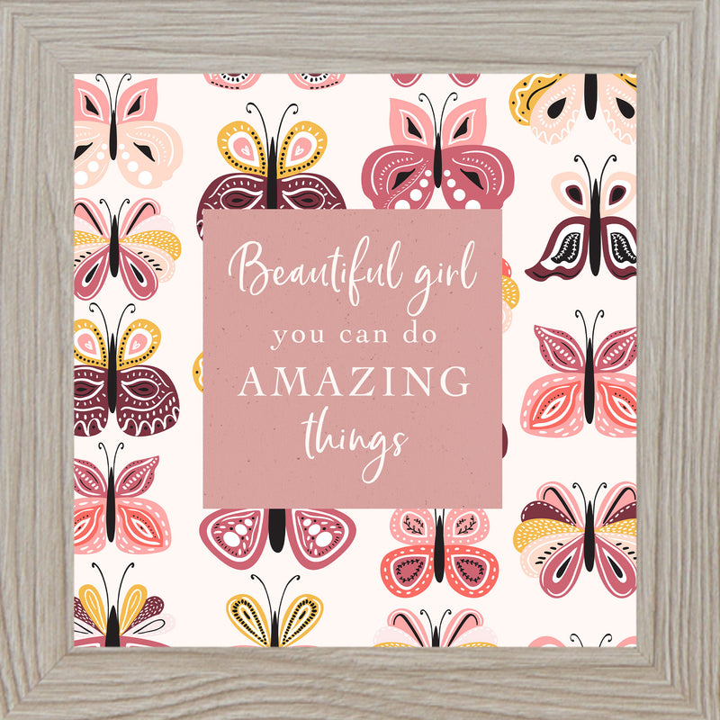 Beautiful Girl You Can Do Amazing Things by Summer Snow SN160