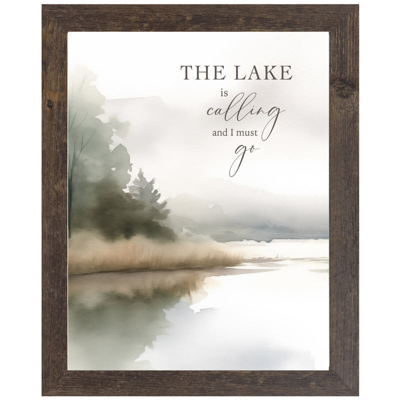 The Lake is Calling and I Must Go by Summer Snow SN361