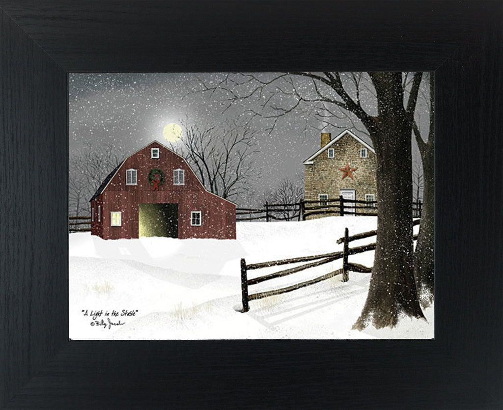 A Light in the Stable by Billy Jacobs BJ1068 – Summer Snow Art