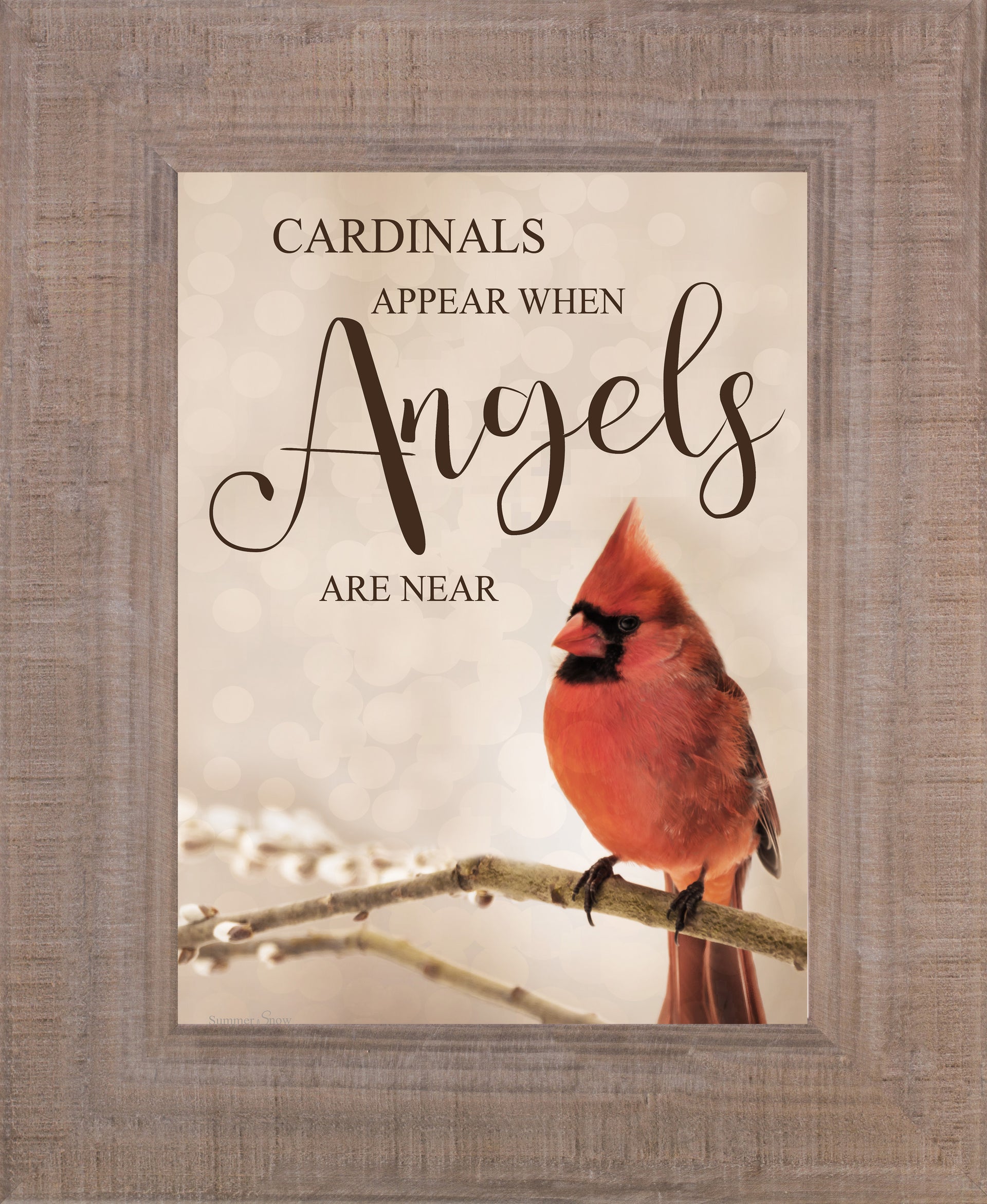Cardinals Appear When Angels are Near GLITTERED ONLY SSA136 – Summer ...